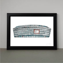 Load image into Gallery viewer, San Mamés Art Print - Bilbao Stadium