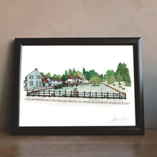 Load image into Gallery viewer, Dunmow Doctors Pond Watercolour Print