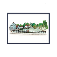 Load image into Gallery viewer, Dunmow Doctors Pond Watercolour Print