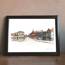 Load image into Gallery viewer, Stratford-upon-Avon Watercolour Print