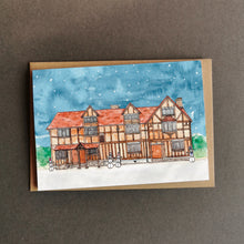 Load image into Gallery viewer, Stratford-upon-Avon Christmas Card - Shakespeare's Birthplace