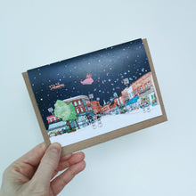 Load image into Gallery viewer, London Christmas Card - Broadway Market