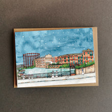 Load image into Gallery viewer, London Christmas Card - Regent's Canal from Broadway Market