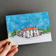 Load image into Gallery viewer, Dunmow Christmas Card - Church Street