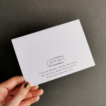 Load image into Gallery viewer, Dunmow Christmas Card - Church Street