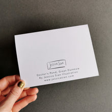 Load image into Gallery viewer, Dunmow Christmas Card - Doctor's Pond