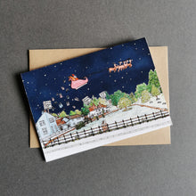 Load image into Gallery viewer, Dunmow Christmas Card - Doctor's Pond