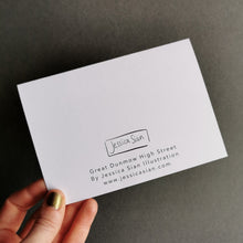 Load image into Gallery viewer, Dunmow Christmas Card - High Street