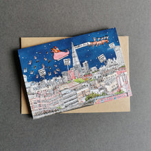 Load image into Gallery viewer, London Skyline Christmas Card - The Shard