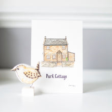 Load image into Gallery viewer, Personalised House Illustration - Watercolour and Pen