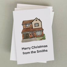 Load image into Gallery viewer, Personalised Christmas Cards