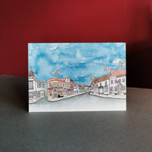 Load image into Gallery viewer, Dunmow Christmas Card - High Street
