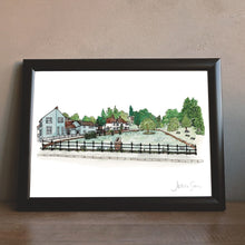 Load image into Gallery viewer, Dunmow Doctors Pond Watercolour Print
