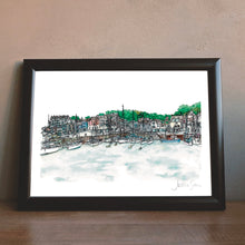 Load image into Gallery viewer, Padstow Harbour Watercolour Print
