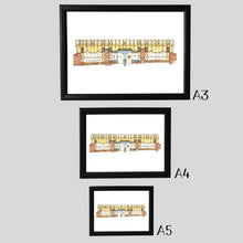 Load image into Gallery viewer, Wolverhampton Wanderers Stadium Print - Molineux Stadium
