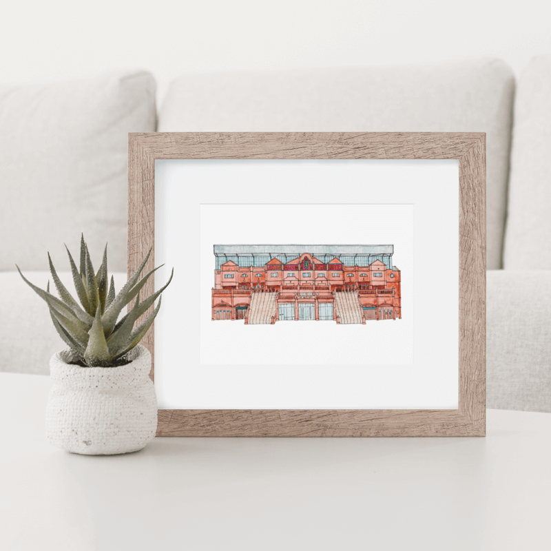 Aston Villa Stadium Print Villa Park Jessica Sian Jessica