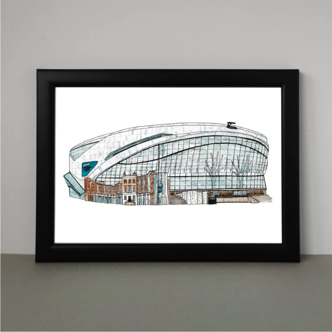 Tottenham Hotspur Art Print - Tottenham Hotspur Stadium