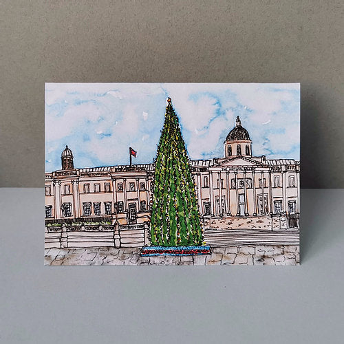 Christmas In Trafalgar Square Christmas Cards