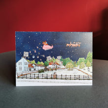 Load image into Gallery viewer, Dunmow Christmas Card - Doctor&#39;s Pond
