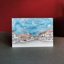 Load image into Gallery viewer, Dunmow Christmas Card - High Street
