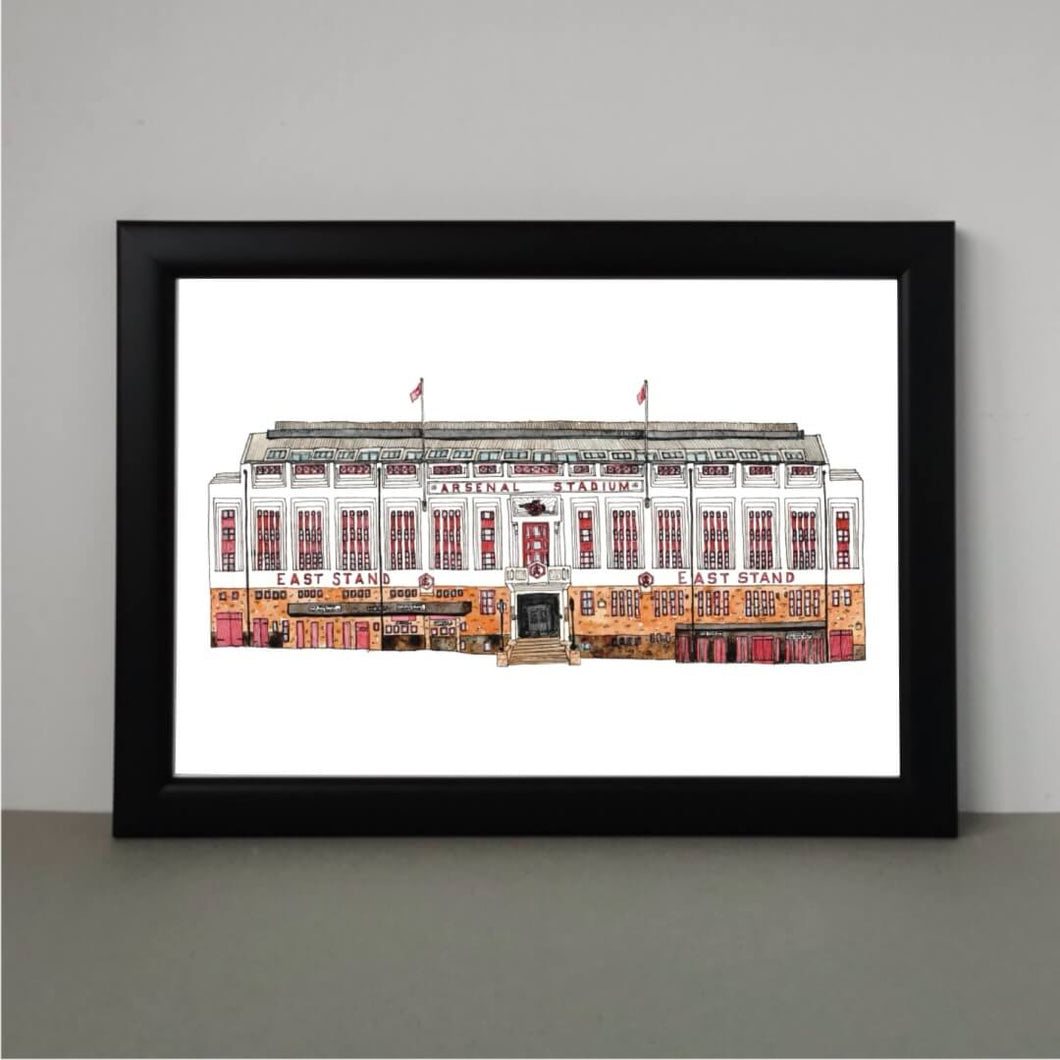 Arsenal Stadium Print - Highbury Stadium